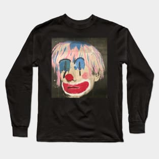 Andy Warhol Clown Long Sleeve T-Shirt